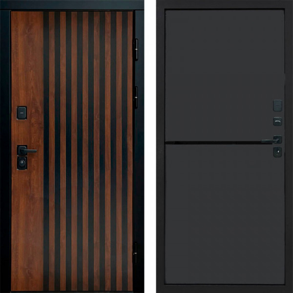 Входная дверь Termo-Door Кантри - Нео Графит