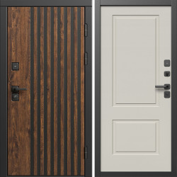 Входная дверь Termo-Door Кантри - Нео Классика Слоновая Кость