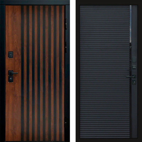 Входная дверь Termo-Door Кантри - Porte black