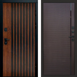 Входная дверь Termo-Door Кантри - Porte Шоколад