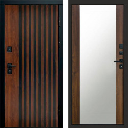 Входная дверь Termo-Door Кантри - Зеркало дуб