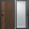 Входная дверь Termo-Door Кантри - Зеркало Фацет Grey софт