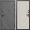 Входная дверь Termo-Door Лучи Бетон Темный - Марсель Слоновая кость