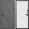 Входная дверь Termo-Door Лучи Бетон Темный - Нео Классика Белый Софт