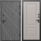 Входная дверь Termo-Door Лучи Бетон Темный - Нео Классика Капучино
