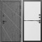 Входная дверь Termo-Door Лучи Бетон Темный - Нео White