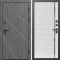 Входная дверь Termo-Door Лучи Бетон Темный - Порте white