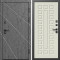 Входная дверь Termo-Door Лучи Бетон Темный - Престиж бежевый матовый