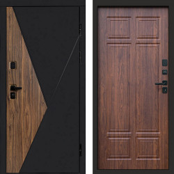 Входная дверь Termo-Door Матрикс Ультра - Без серии Орех премиум