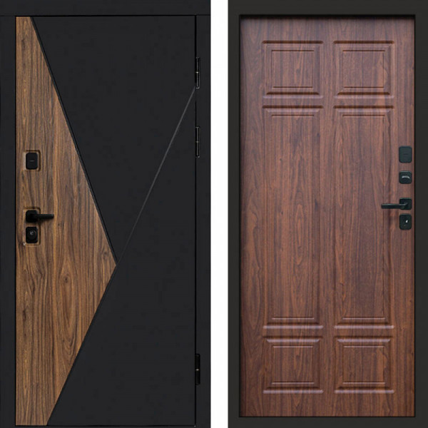 Входная дверь Termo-Door Матрикс Ультра - Без серии Орех премиум