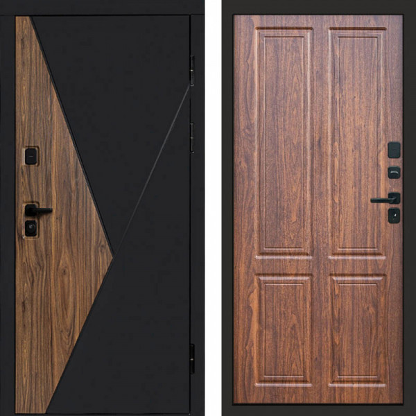 Входная дверь Termo-Door Матрикс Ультра - Без серии Орех стандарт