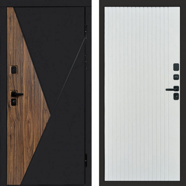 Входная дверь Termo-Door Матрикс Ультра - Flat Белый софт