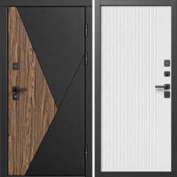Входная дверь Termo-Door Матрикс Ультра - Флэт Белый софт