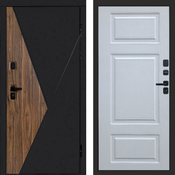 Входная дверь Termo-Door Матрикс Ультра - Лион Белый софт