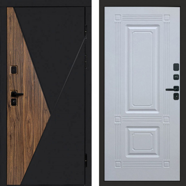 Входная дверь Termo-Door Матрикс Ультра - Мадрид Белый софт