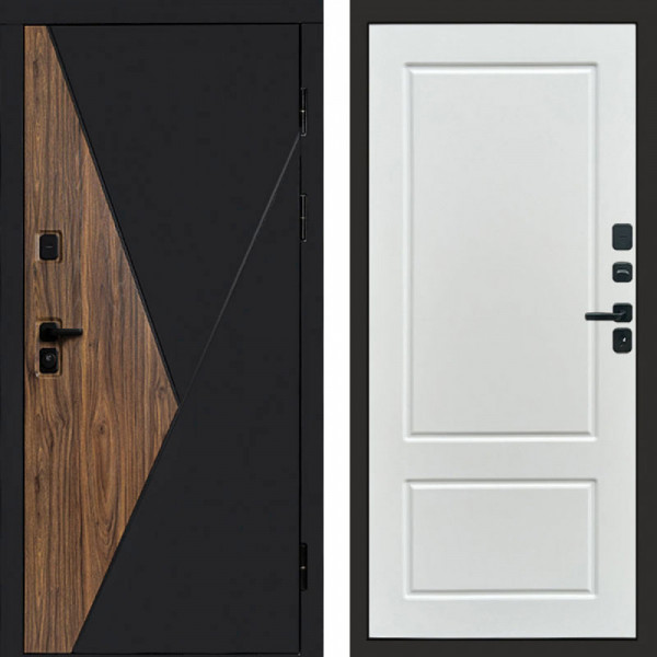 Входная дверь Termo-Door Матрикс Ультра - Марсель Белый софт