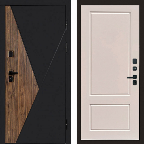 Входная дверь Termo-Door Матрикс Ультра - Марсель Слоновая кость