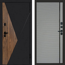 Входная дверь Termo-Door Матрикс Ультра - Porte Grey софт