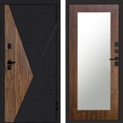 Входная дверь Termo-Door Матрикс Ультра - Зеркало Триумф дуб