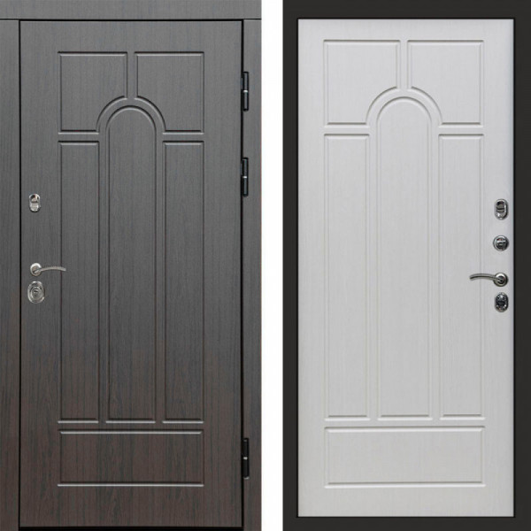 Входная дверь Termo-Door Модена Венге - Арка лиственница