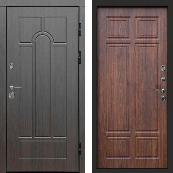 Входная дверь Termo-Door Модена Венге - Без серии Орех премиум