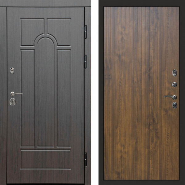 Входная дверь Termo-Door Модена Венге - Flat Дуб