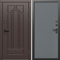 Входная дверь Termo-Door Модена Венге - Флэт Grey софт