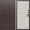Входная дверь Termo-Door Модена Венге - Горизонт Слоновая кость