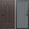 Входная дверь Termo-Door Модена Венге - Гранд Grey софт