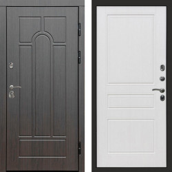 Входная дверь Termo-Door Модена Венге - Классика белое дерево