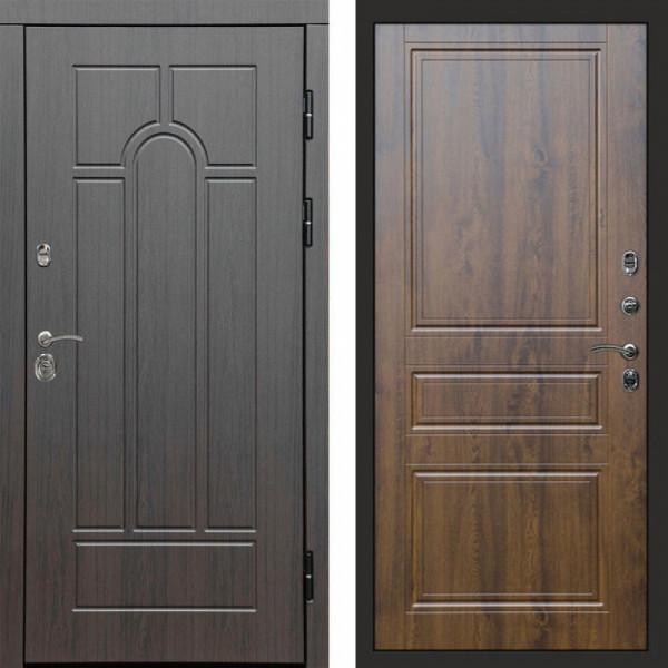 Входная дверь Termo-Door Модена Венге - Классика дуб