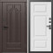 Входная дверь Termo-Door Модена Венге - Лион Белый софт