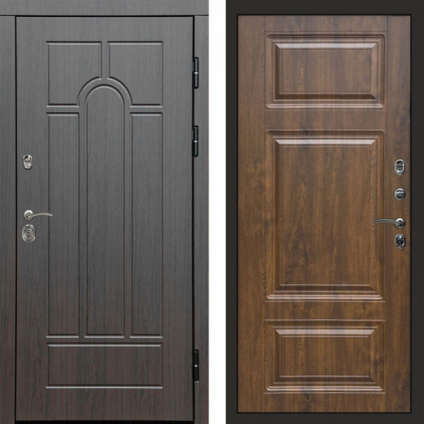 Входная дверь Termo-Door Модена Венге - Лион Дуб