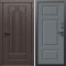 Входная дверь Termo-Door Модена Венге - Лион Grey софт