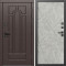 Входная дверь Termo-Door Модена Венге - Лучи бетон светлый