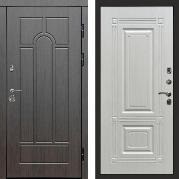 Входная дверь Termo-Door Модена Венге - Мадрид Лиственница