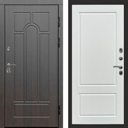Входная дверь Termo-Door Модена Венге - Марсель Белый софт