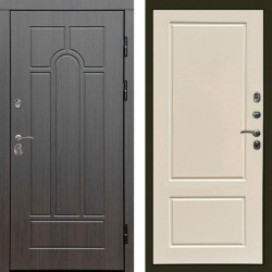 Входная дверь Termo-Door Модена Венге - Марсель Слоновая кость