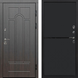 Входная дверь Termo-Door Модена Венге - Нео Black