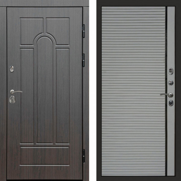 Входная дверь Termo-Door Модена Венге - Porte Grey софт