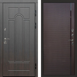 Входная дверь Termo-Door Модена Венге - Porte Шоколад