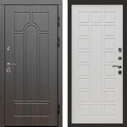 Входная дверь Termo-Door Модена Венге - Престиж бежевый матовый