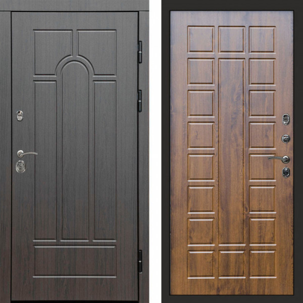 Входная дверь Termo-Door Модена Венге - Престиж дуб