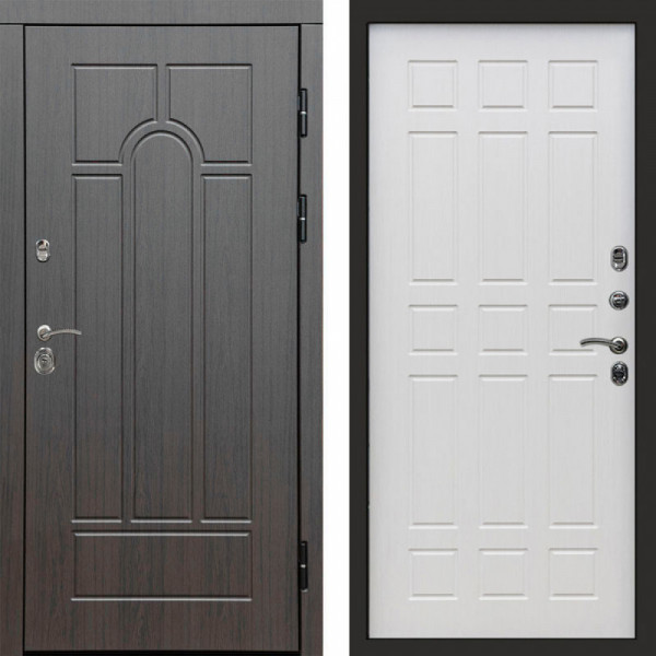 Входная дверь Termo-Door Модена Венге - Спарта лиственница