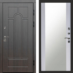 Входная дверь Termo-Door Модена Венге - Зеркало белый софт
