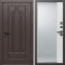 Входная дверь Termo-Door Модена Венге - Зеркало Фацет Белый софт