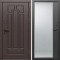 Входная дверь Termo-Door Модена Венге - Зеркало Фацет Черный кварц