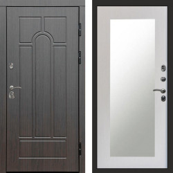 Входная дверь Termo-Door Модена Венге - Зеркало Триумф лиственница