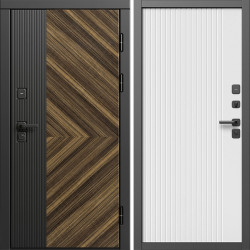 Входная дверь Termo-Door Олимп - Флэт Белый софт