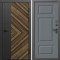 Входная дверь Termo-Door Олимп - Лион Grey софт